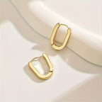 Boucles d'oreilles géométriques élégantes
