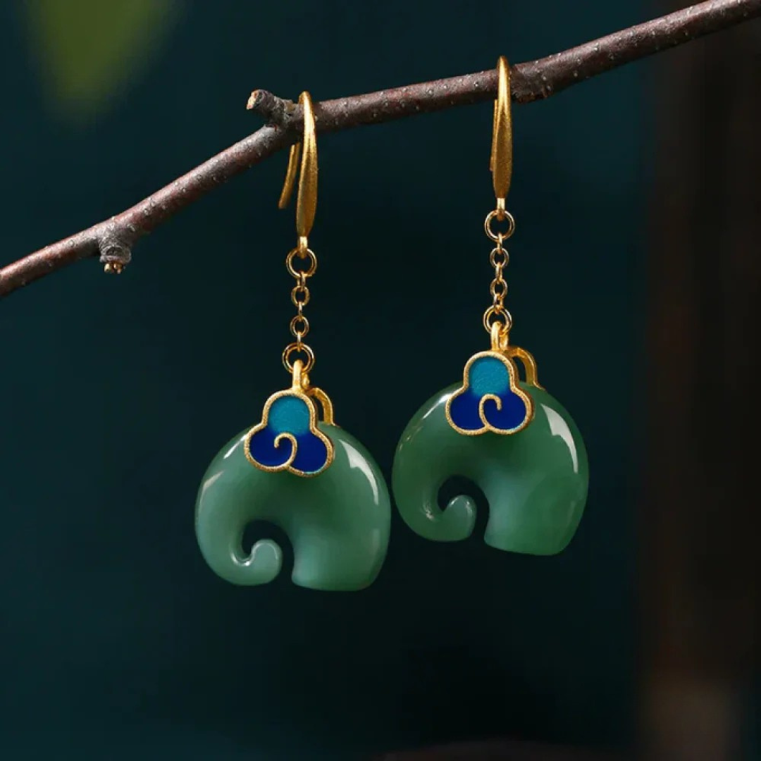 Boucles d'oreilles Chic Rétro Olifanten