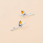 Boucles d'oreilles Cartoon Oiseau