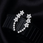 Boucles d'oreilles intemporelles en fleurs
