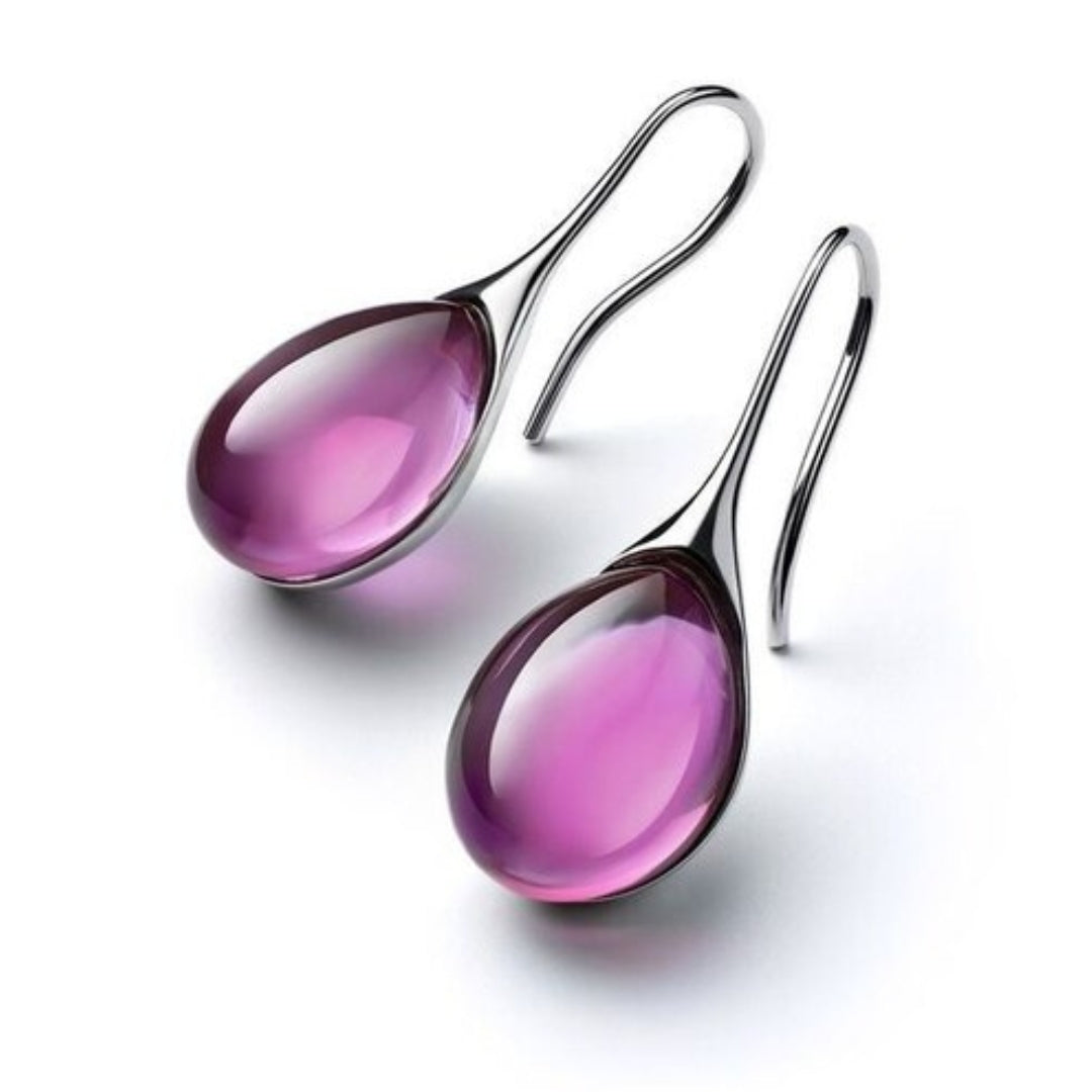 Boucles d'Oreilles Chice avec Cristaux