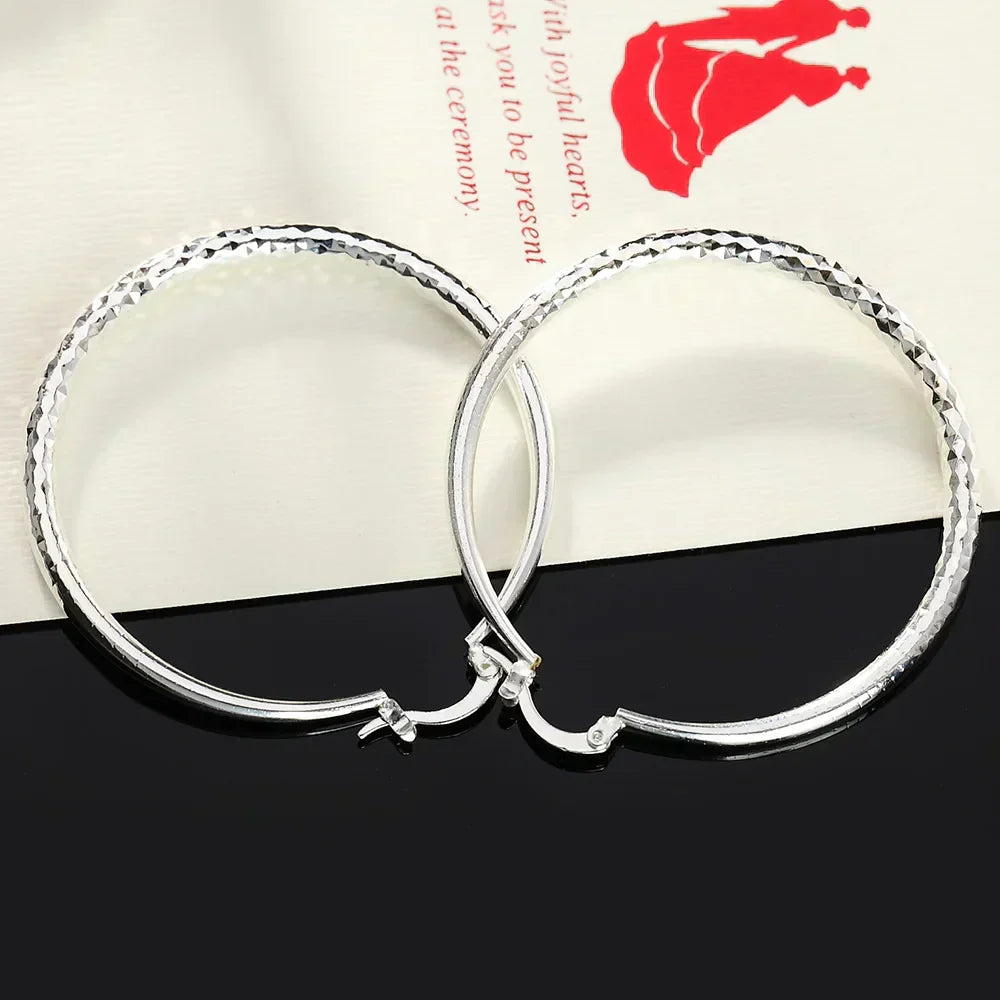Boucles d'oreilles en argent sterling